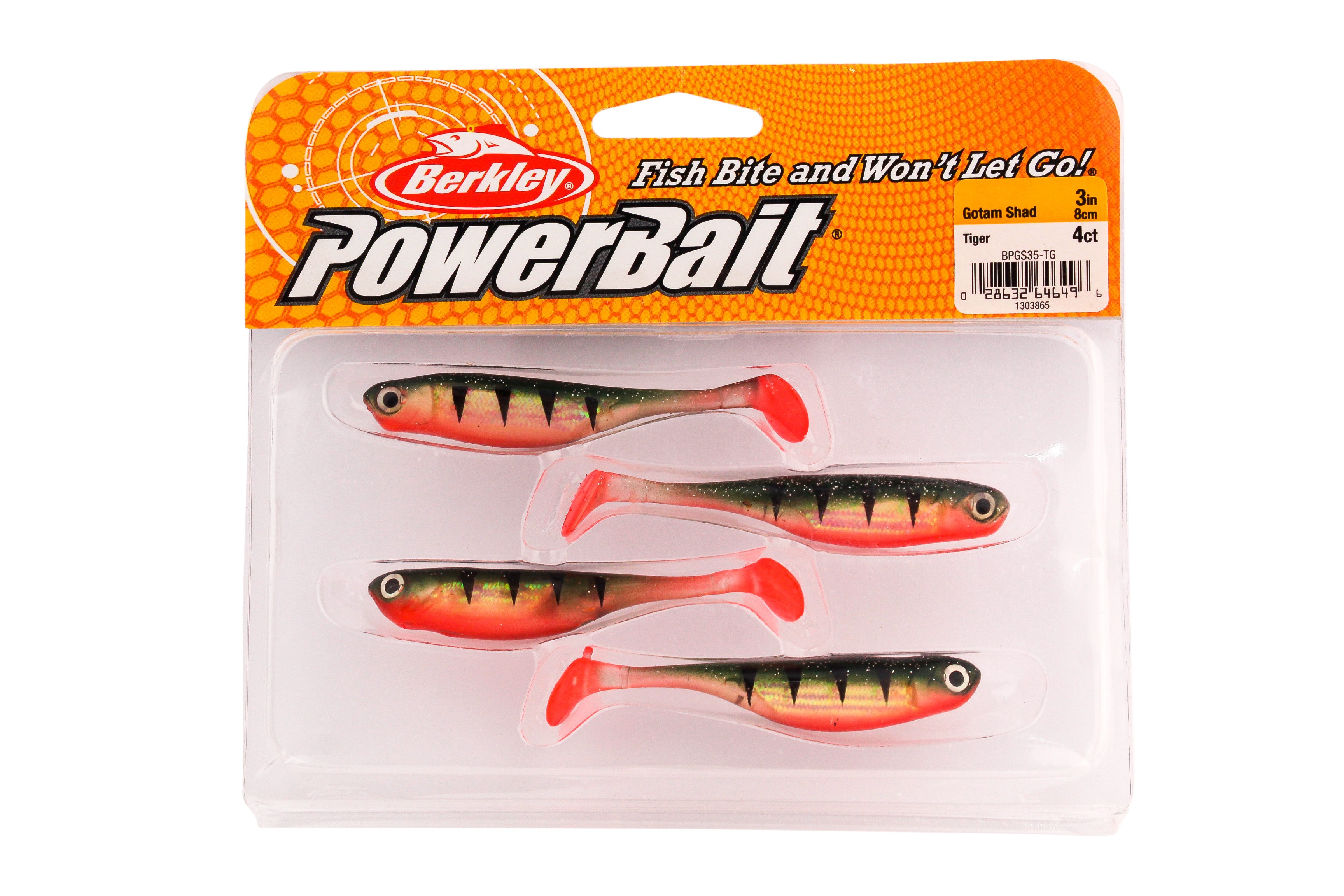 

Приманка Berkley Powerbait Gotam Shad Tiger 8 cm