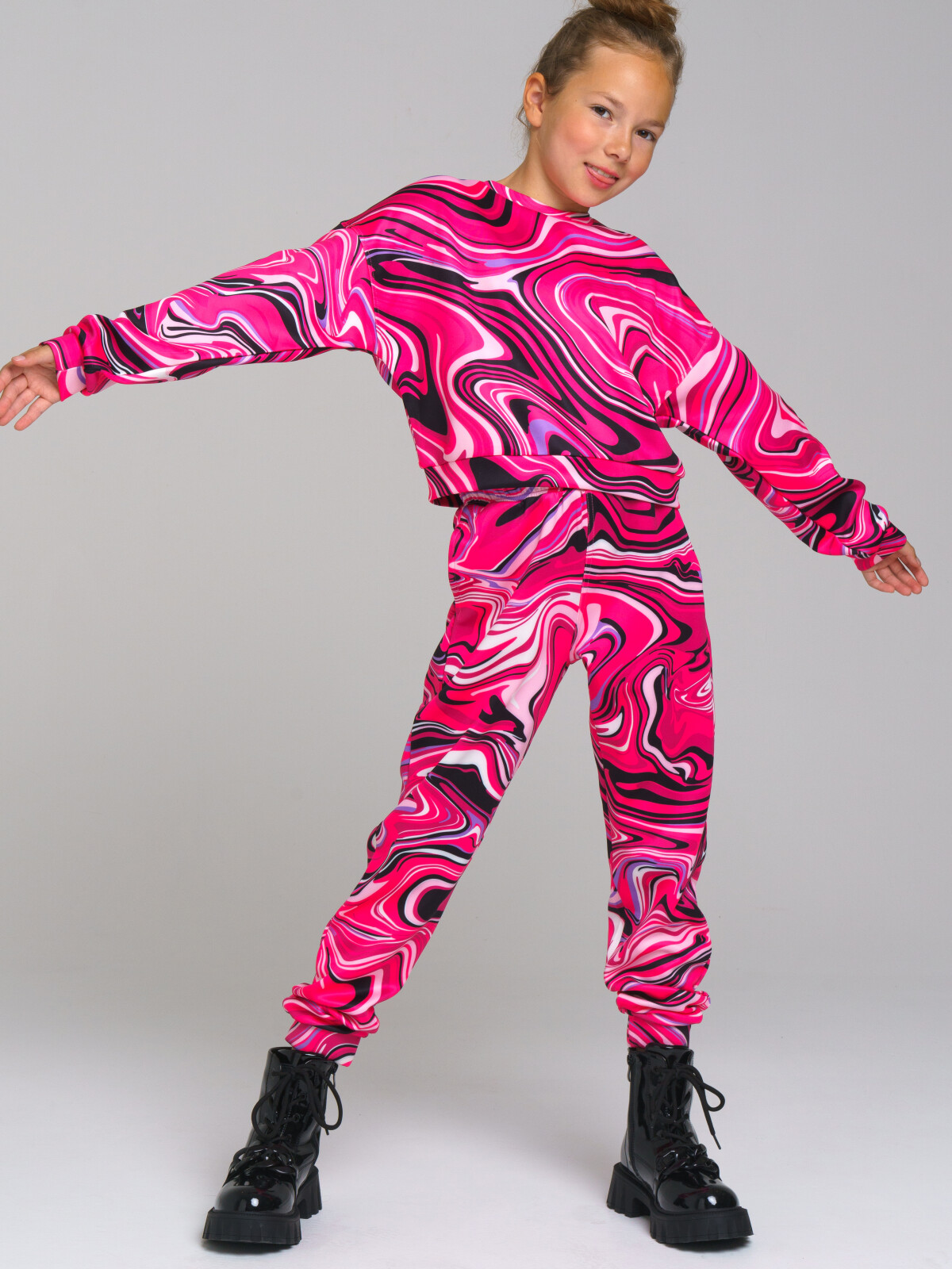 

Брюки детские PlayToday 12321018, цвет разноцветный, размер 158, 12321018