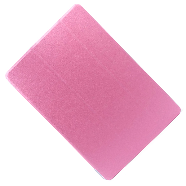 Чехол iPad Pro 12.9 (2018) пластик прозрачный + смарт панель <розовый>