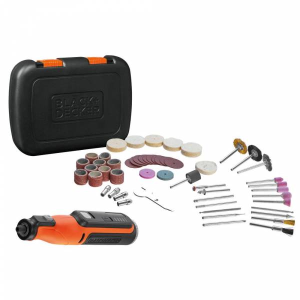 фото Гравер black+decker bcrt8ik, 7,2 в