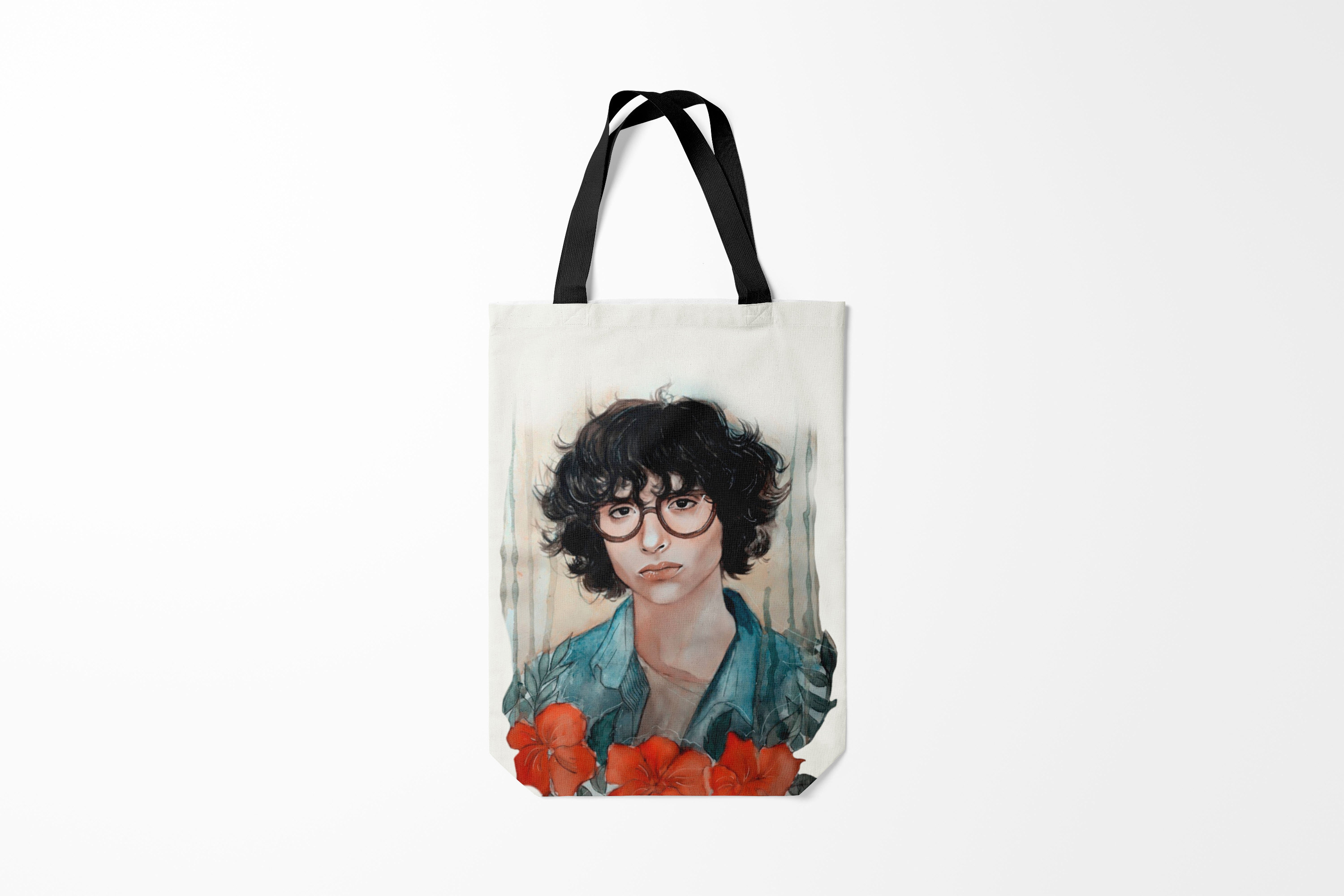 

Сумка шoппер унисекс Burnettie Звезды кино finn wolfhard, черный, Звезды кино finn wolfhard