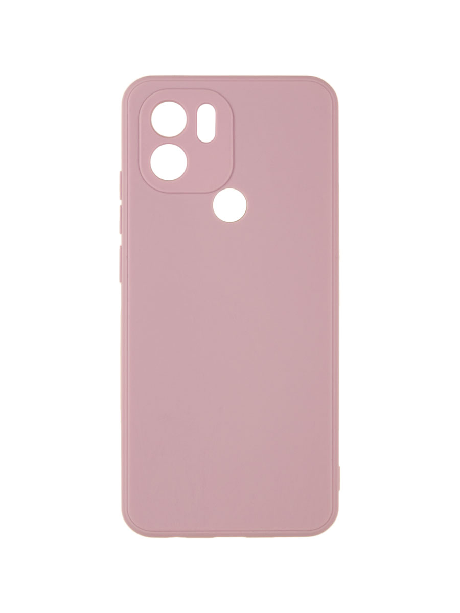 Чехол для Xiaomi Redmi A1+ с защитой камеры, противоударный с микрофиброй, сиреневый