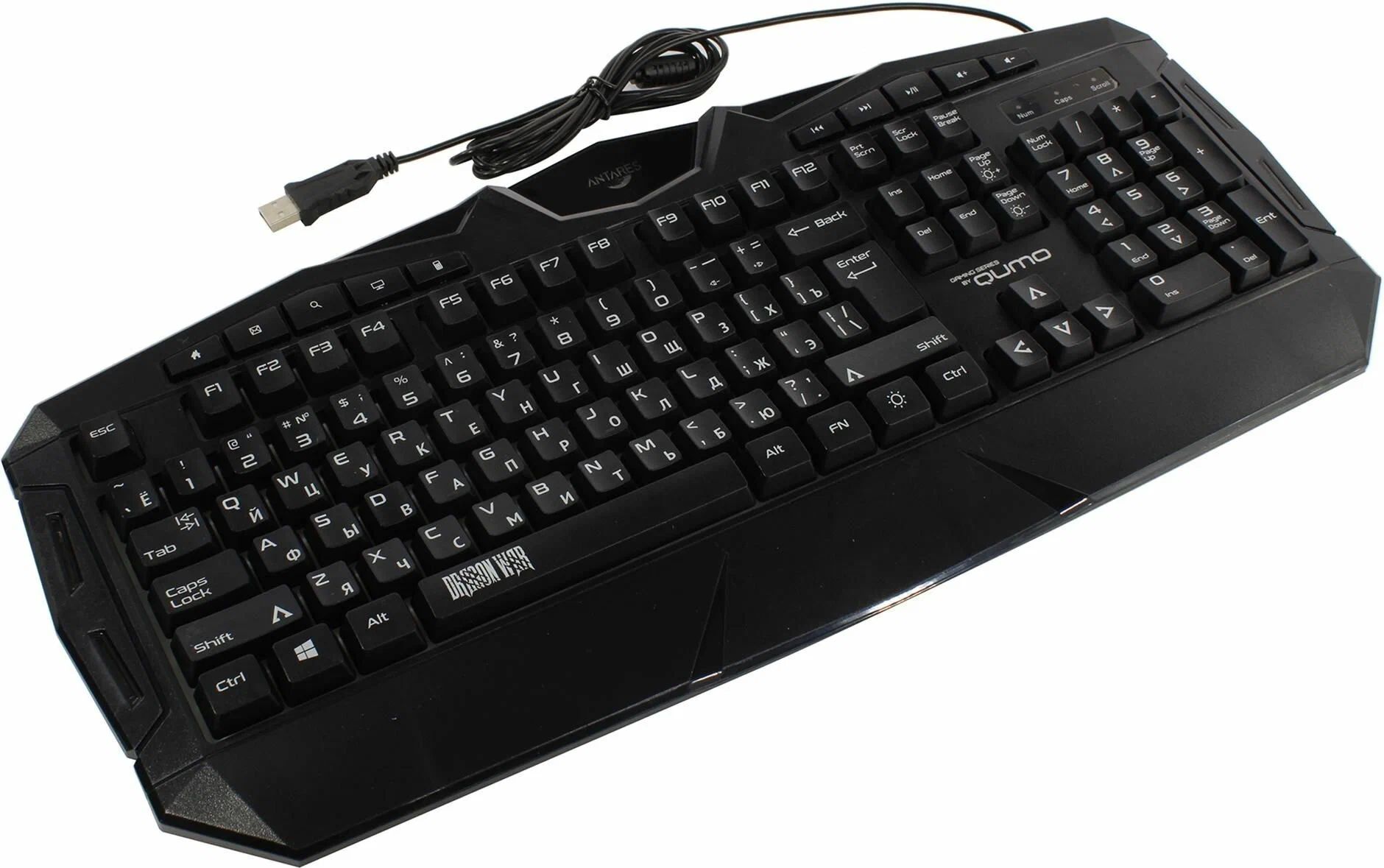 Проводная игровая клавиатура QUMO Antares K60 Black