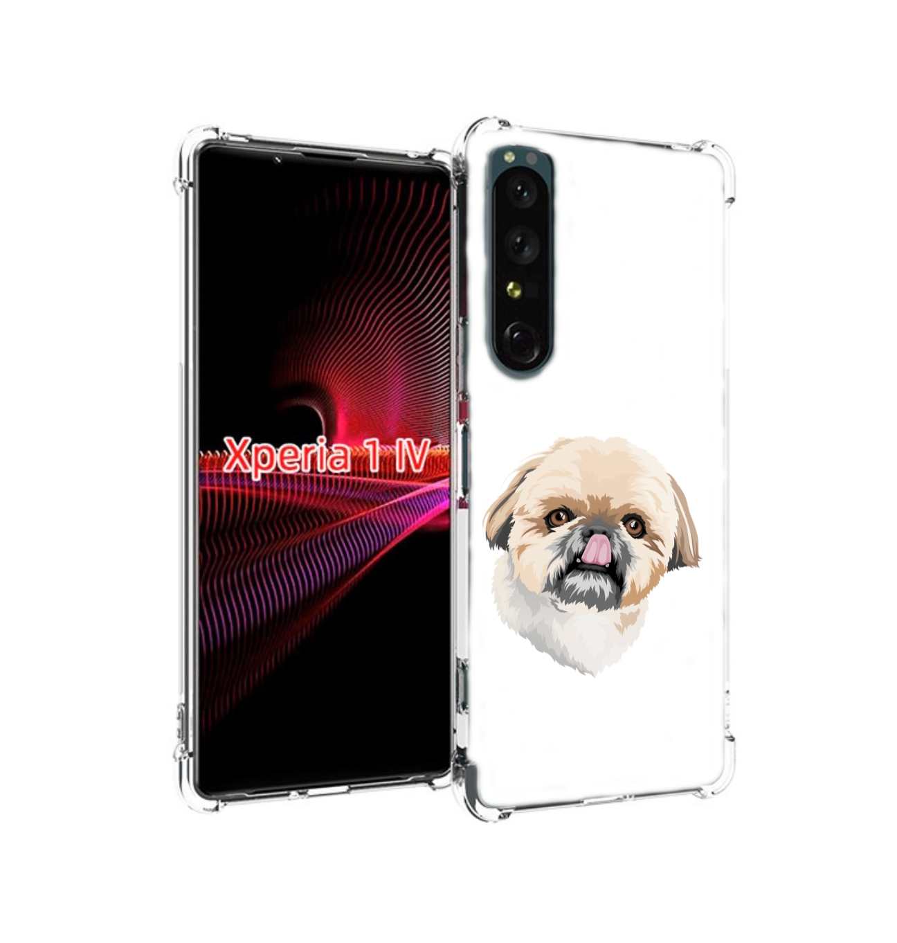 

Чехол накладка MyPads собачка-с-язычком для Sony Xperia 1 IV, Прозрачный, Tocco