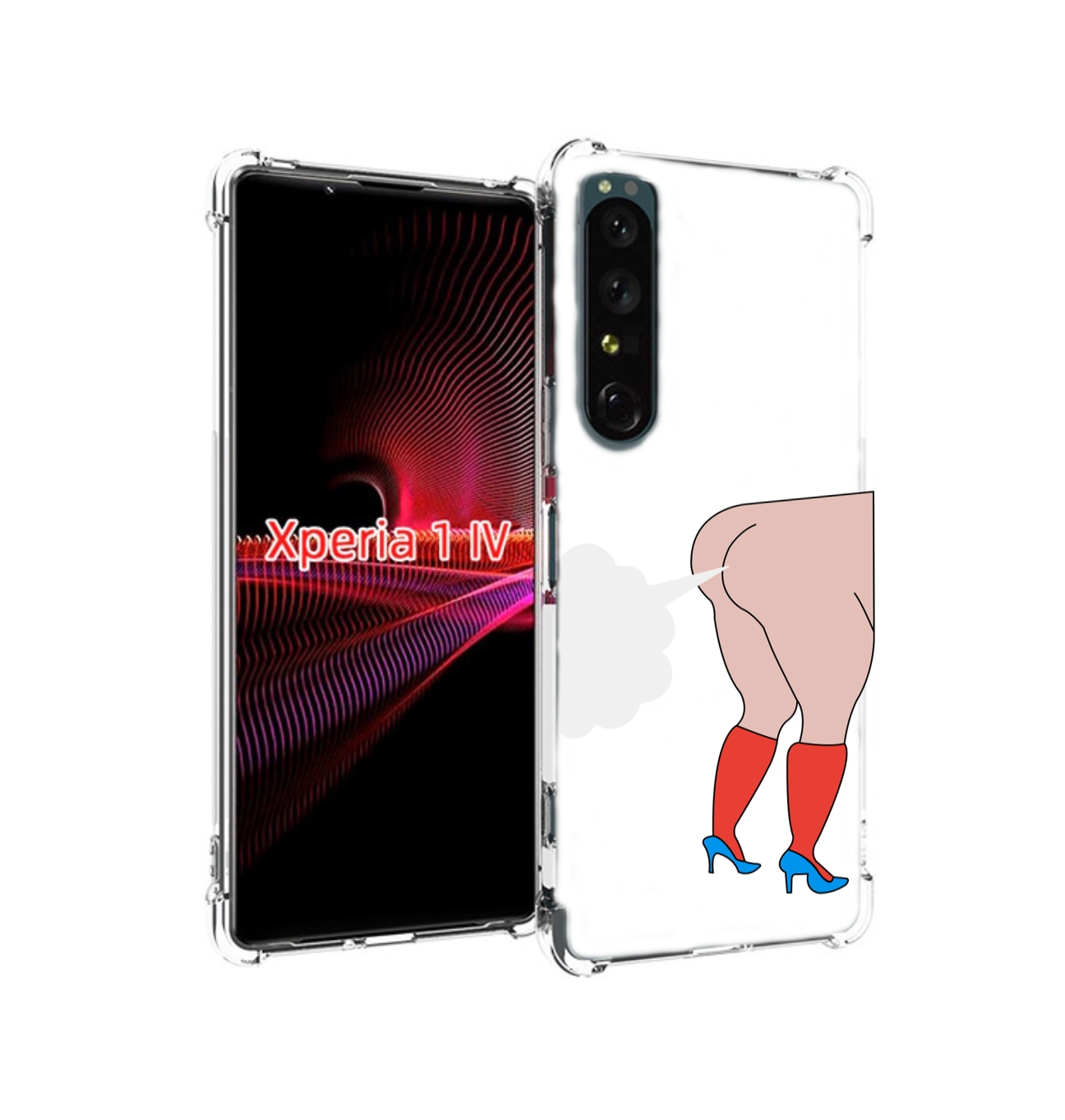 

Чехол накладка MyPads смешная-ситуация детский для Sony Xperia 1 IV, Прозрачный, Tocco