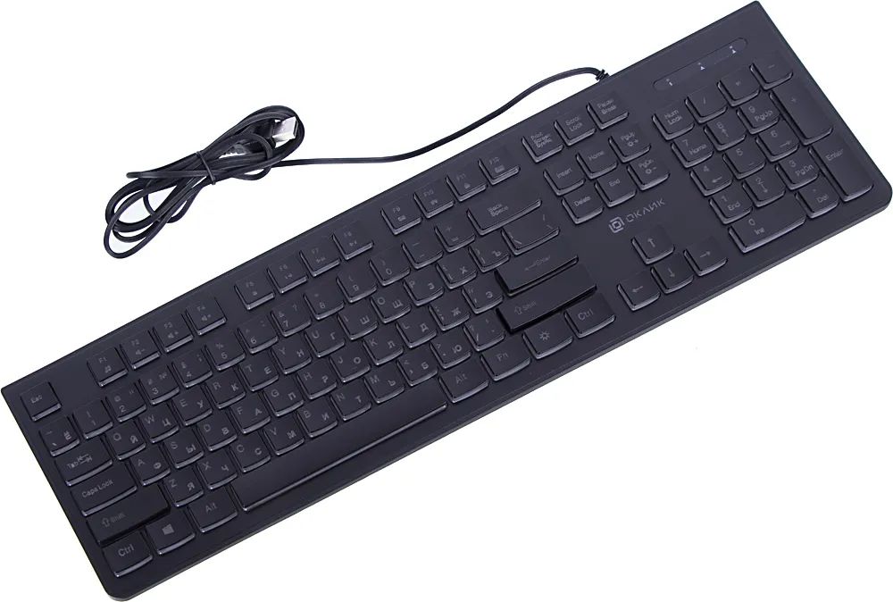 Проводная игровая клавиатура OKLICK 440ML Black (1196537)