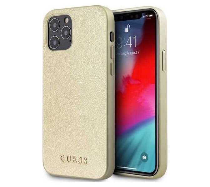 фото Чехол cg mobile guess iridescent iphone 12 pro max золотой