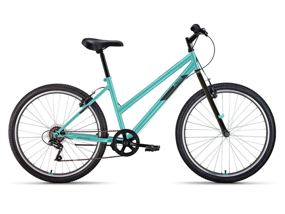 фото Велосипед altair mtb ht low 2022 15" мятный/черный