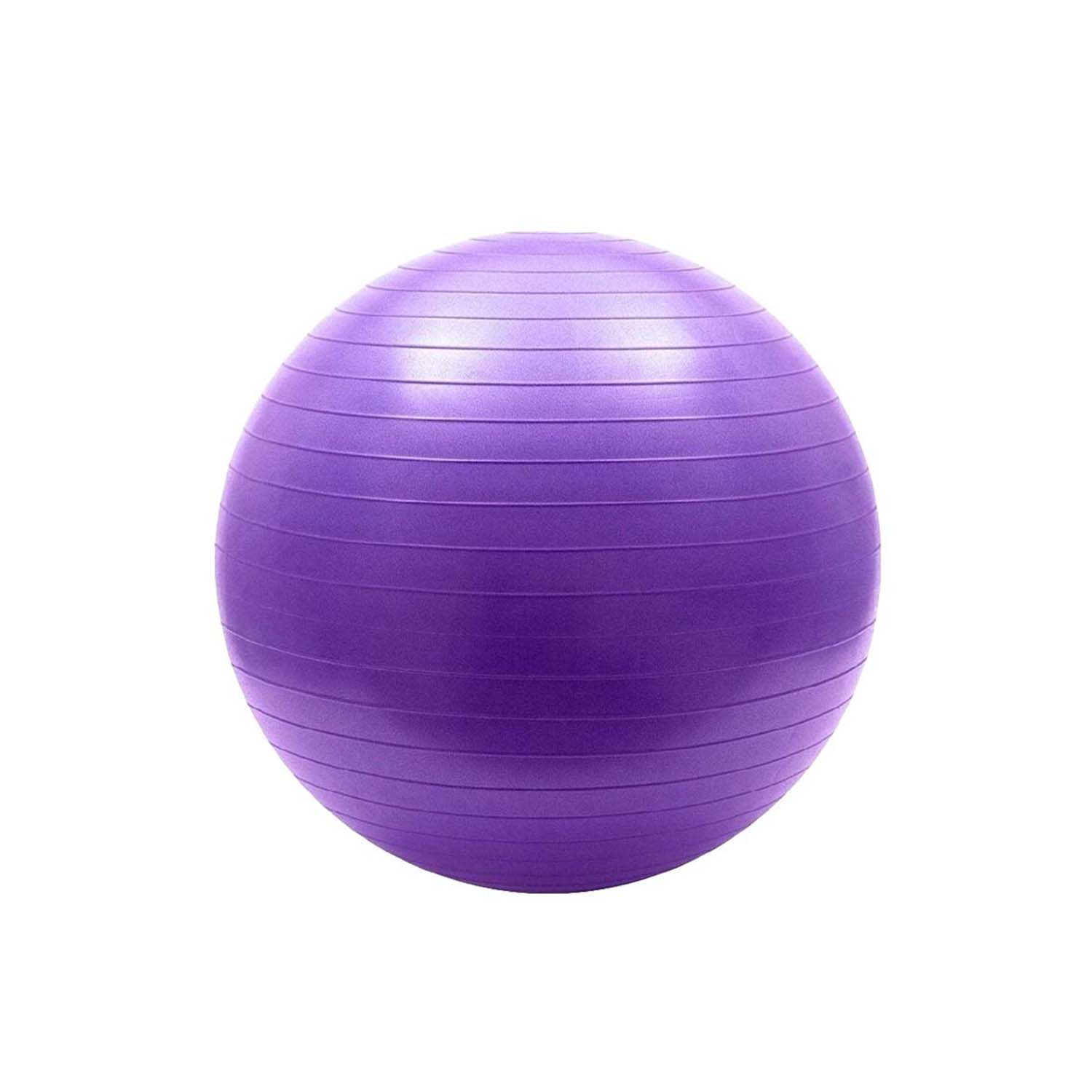 Гимнастический мяч (фитбол) Solmax для фитнеса и тренировок 65 см фиолетовый