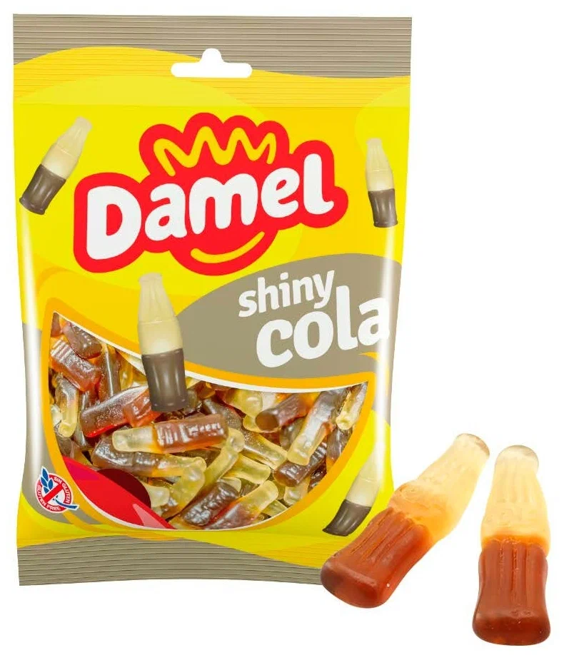 

Мармелад жевательный Damel Халяль Кола бутылочка 80 гр Упаковка 18 шт