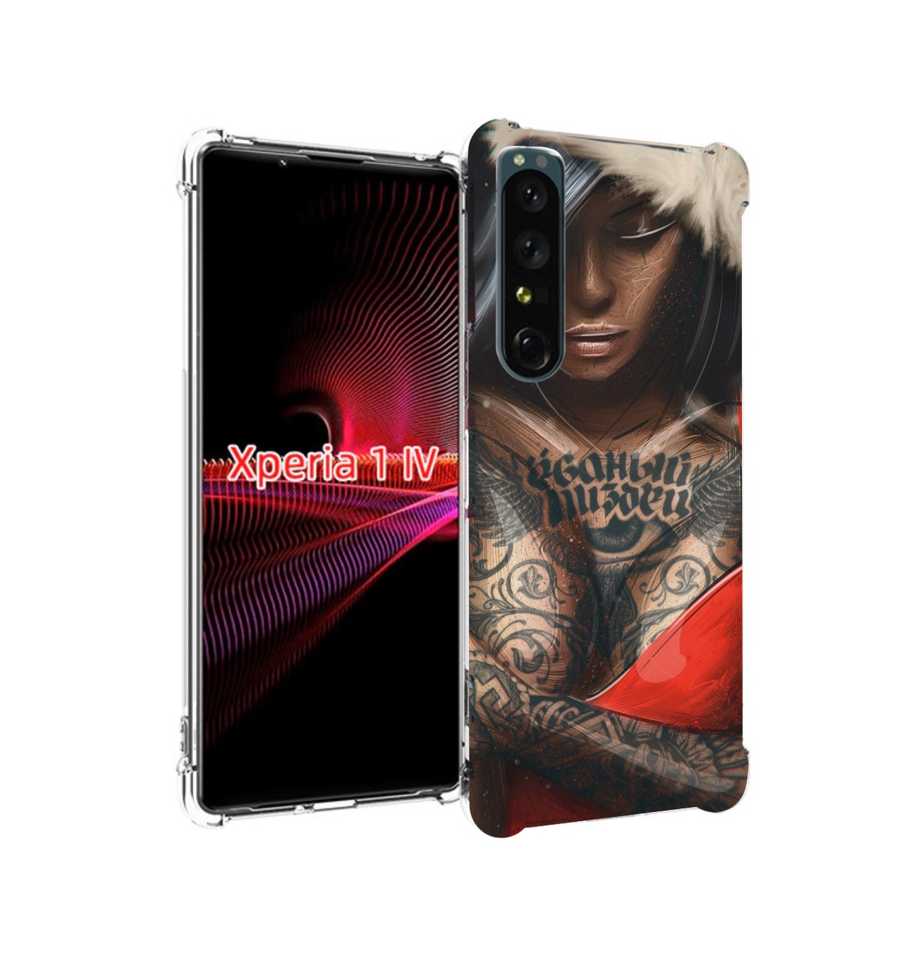 

Чехол накладка MyPads санта-клаус-девушка для Sony Xperia 1 IV, Прозрачный, Tocco