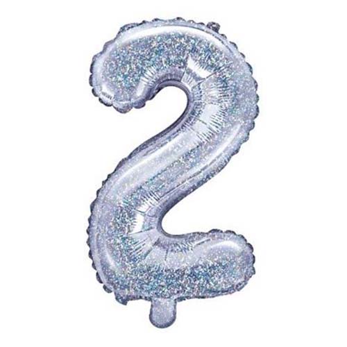 

Воздушный шар Party Deco number 2 35 см