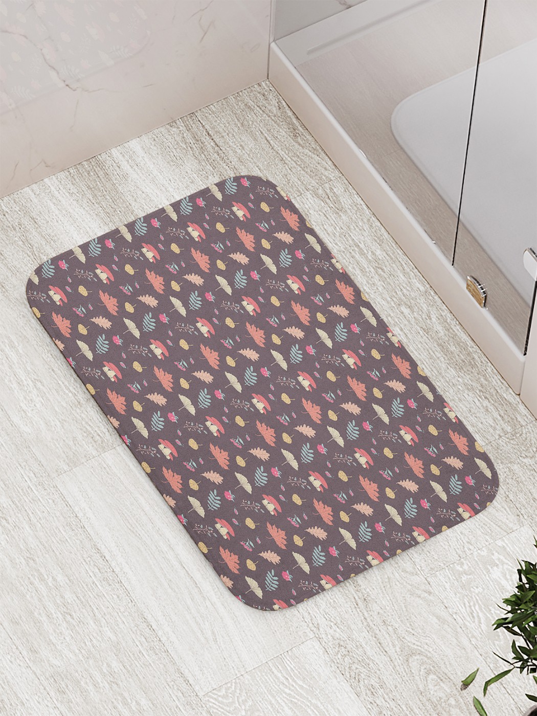 

Коврик противоскользящий для ванной, сауны, бассейна, 77х52 см bath_90434 JoyArty