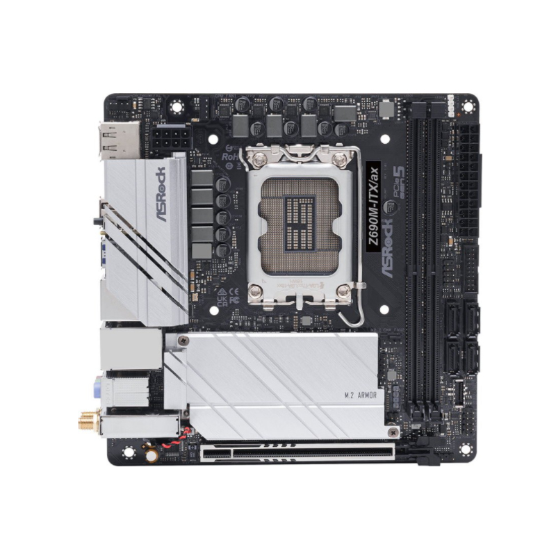 фото Материнская плата asrock z690m-itx/ax rtl