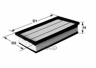 

CLEAN FILTER Фильтр воздушный CLEAN FILTER MA1325