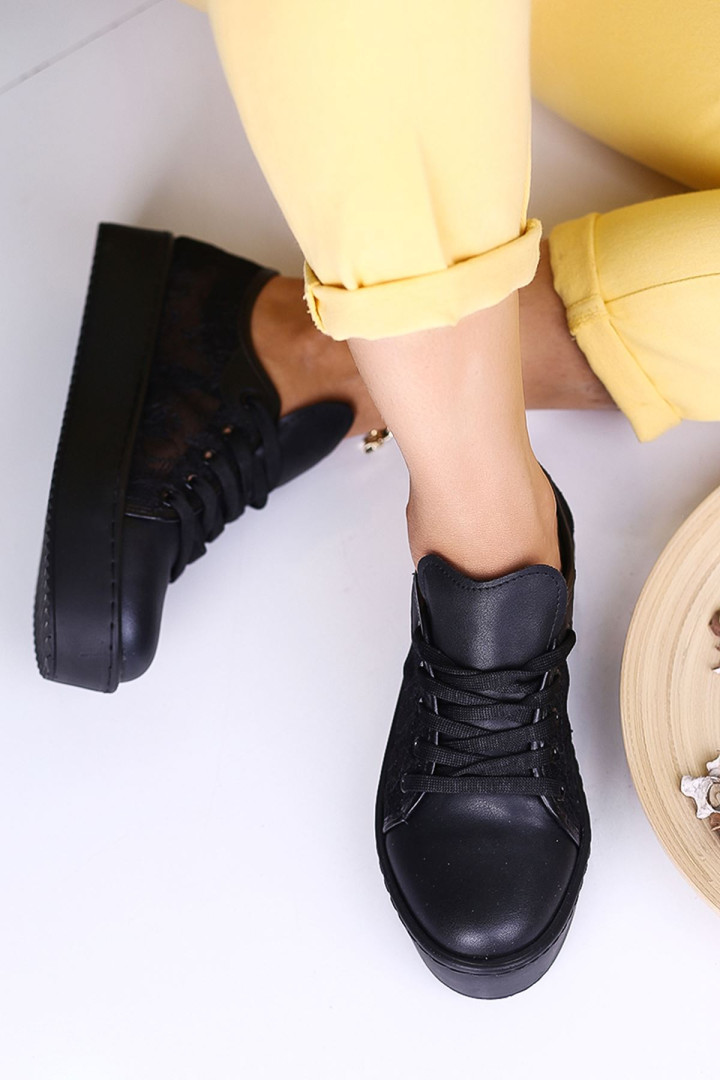 

Кеды женские markasende 19032002220 черные 37 EU (доставка из-за рубежа), 19032002220