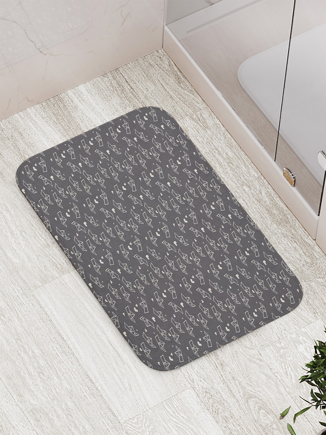 

Коврик противоскользящий для ванной, сауны, бассейна, 77х52 см bath_90331 JoyArty