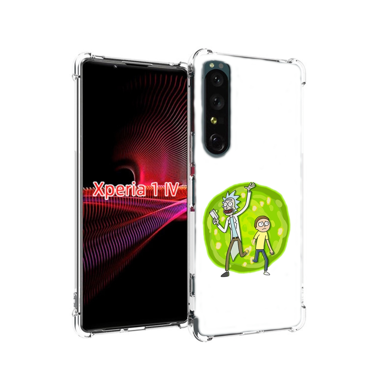 

Чехол накладка MyPads рик-и-морти-в-кружке для Sony Xperia 1 IV, Прозрачный, Tocco