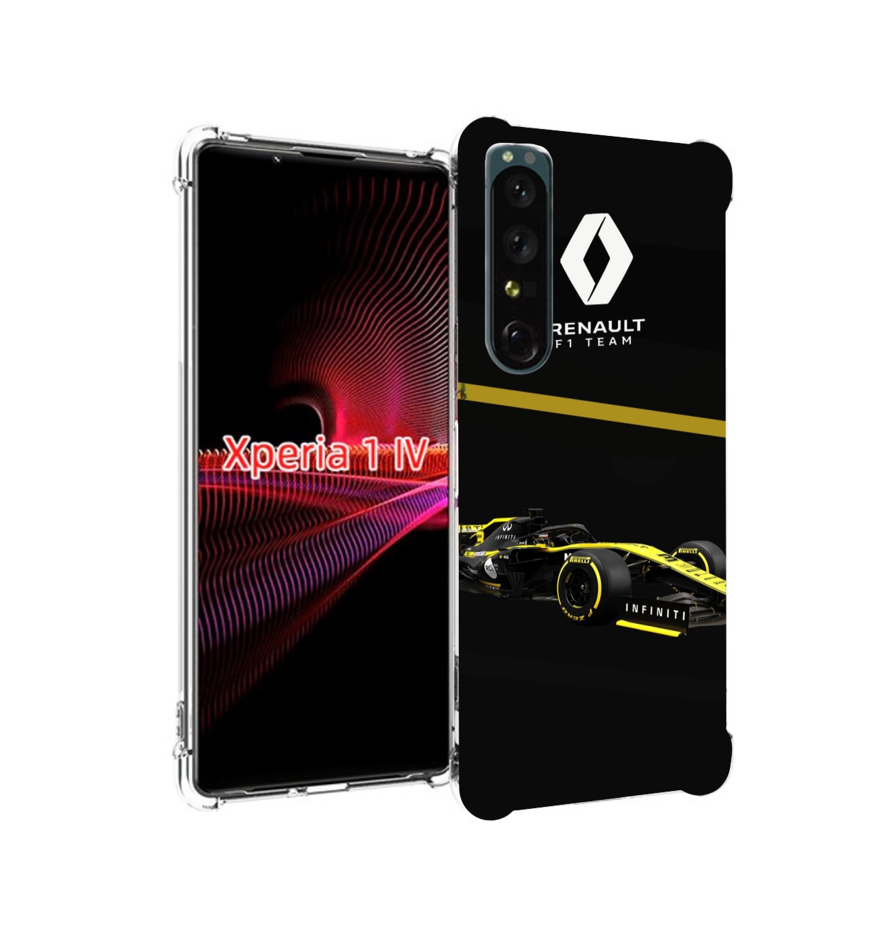 

Чехол накладка MyPads рено renault 2 для Sony Xperia 1 IV, Прозрачный, Tocco