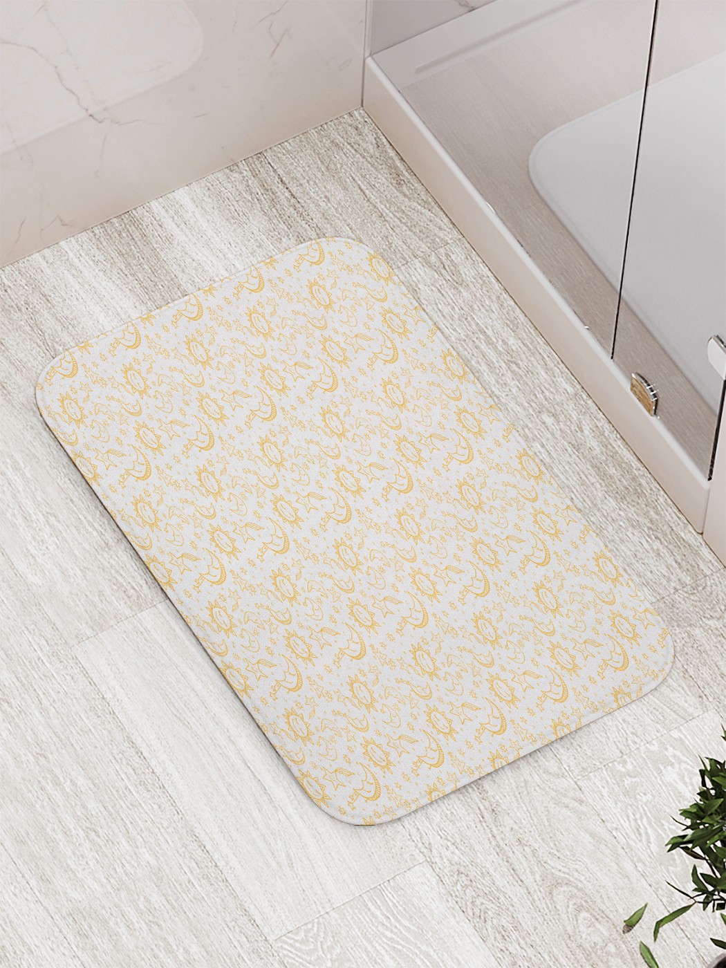 

Коврик противоскользящий для ванной, сауны, бассейна, 77х52 см bath_90303 JoyArty