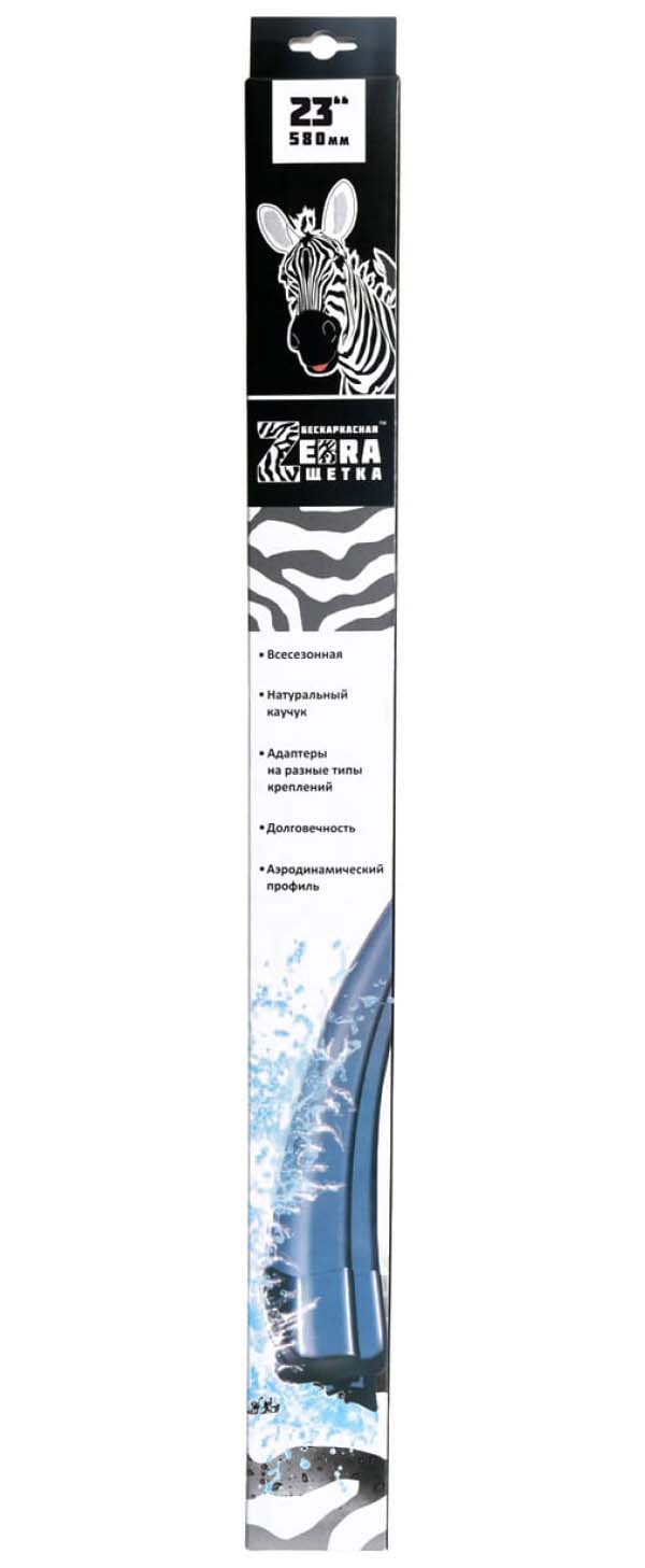 Щетка стеклоочистителя Azard Zebra бескаркасная 23 580 мм