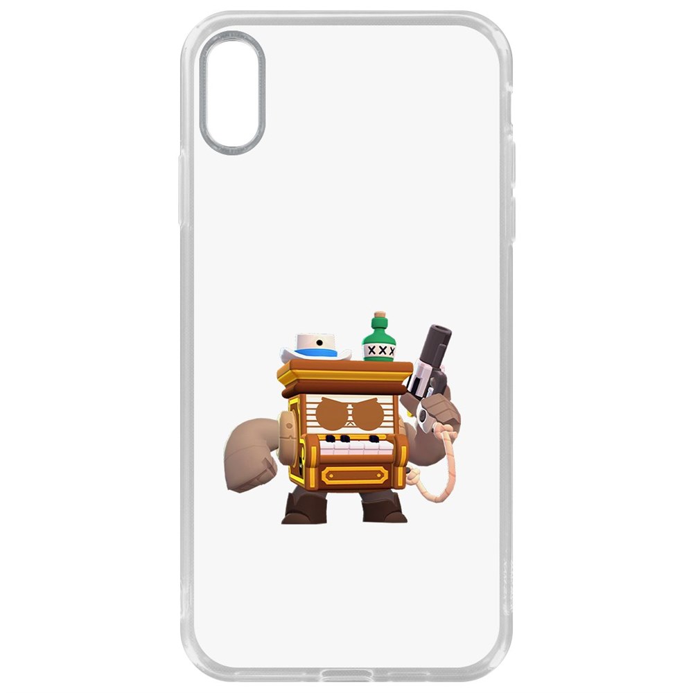

Чехол-накладка Brawl Stars-8-БИТ из салуна для iPhone XS Max