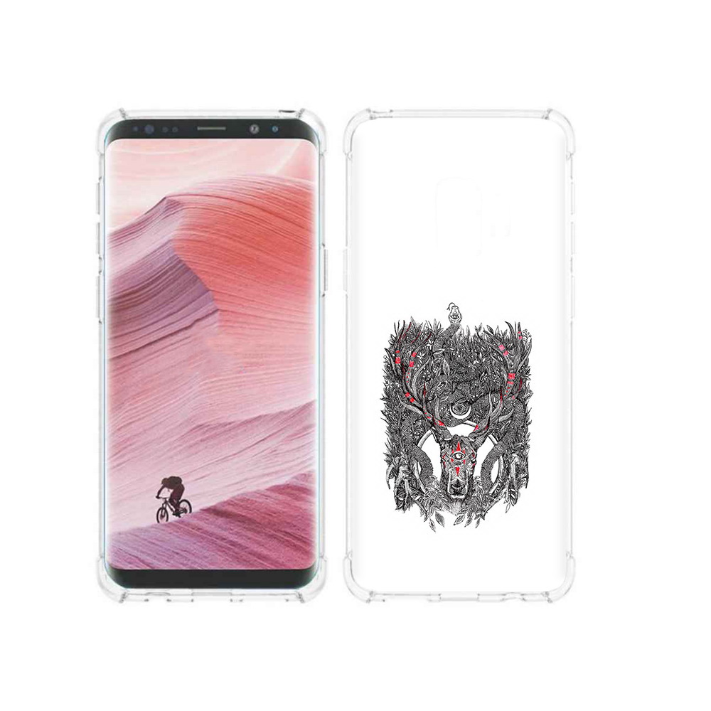 

Чехол MyPads Tocco для Samsung Galaxy S9 Дизайнерские_676 (PT101623.567.67), Прозрачный, Tocco