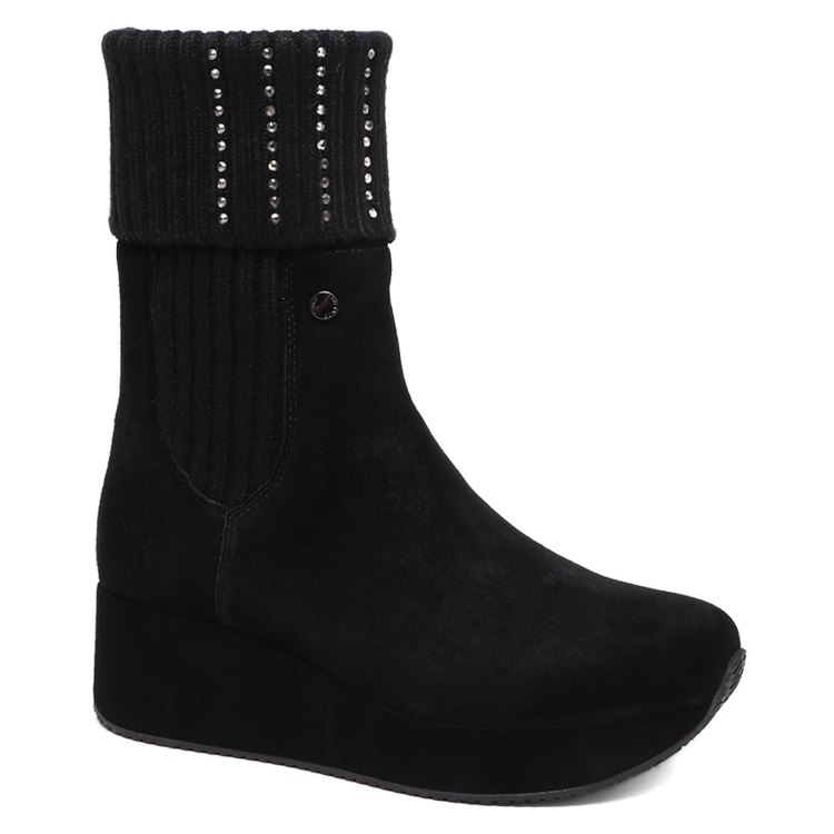 

Полусапоги женские Tendance YS-9628-131 черные 39 EU, Черный, YS-9628-131