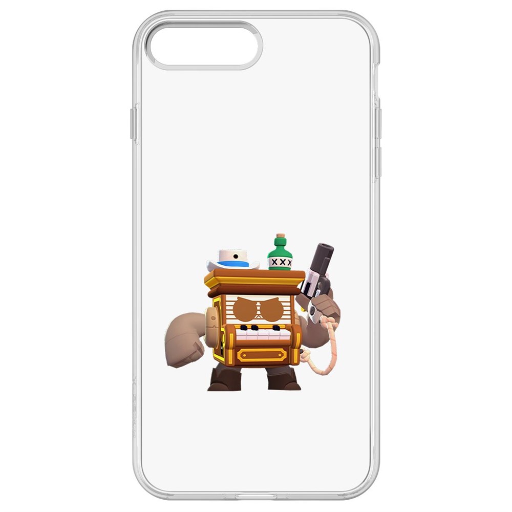 

Чехол-накладка Brawl Stars-8-БИТ из салуна для iPhone 8 Plus