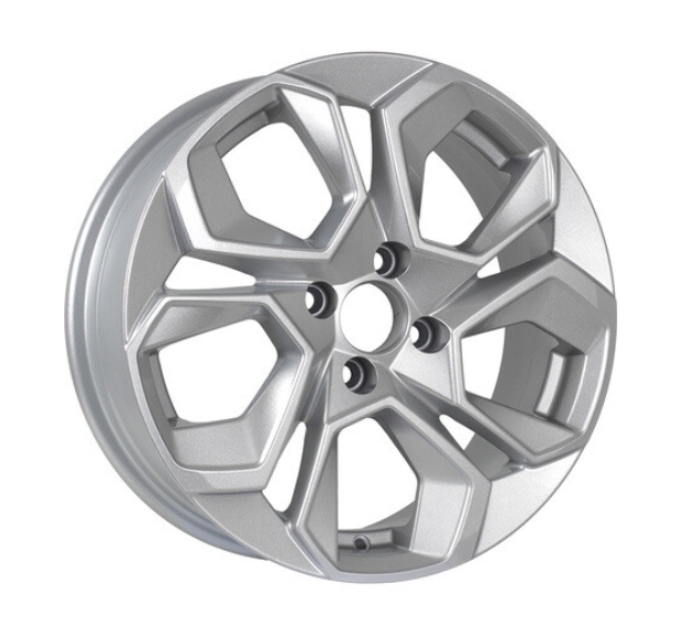 Колесный диск KDW KD1620 R16x6.5 4x100 ET45 CB60.1 Silver Painted