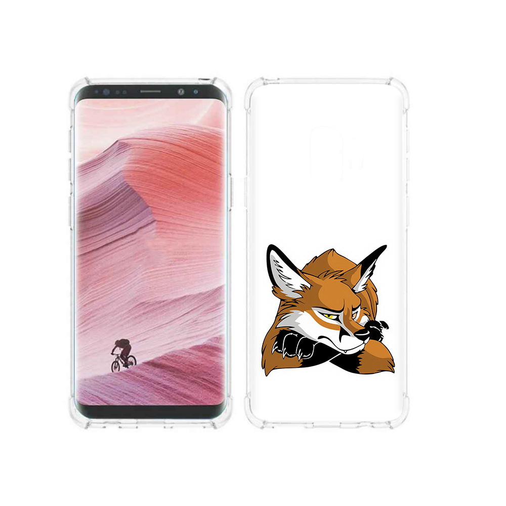 

Чехол MyPads Tocco для Samsung Galaxy S9 фокс (PT101623.567.660), Прозрачный, Tocco
