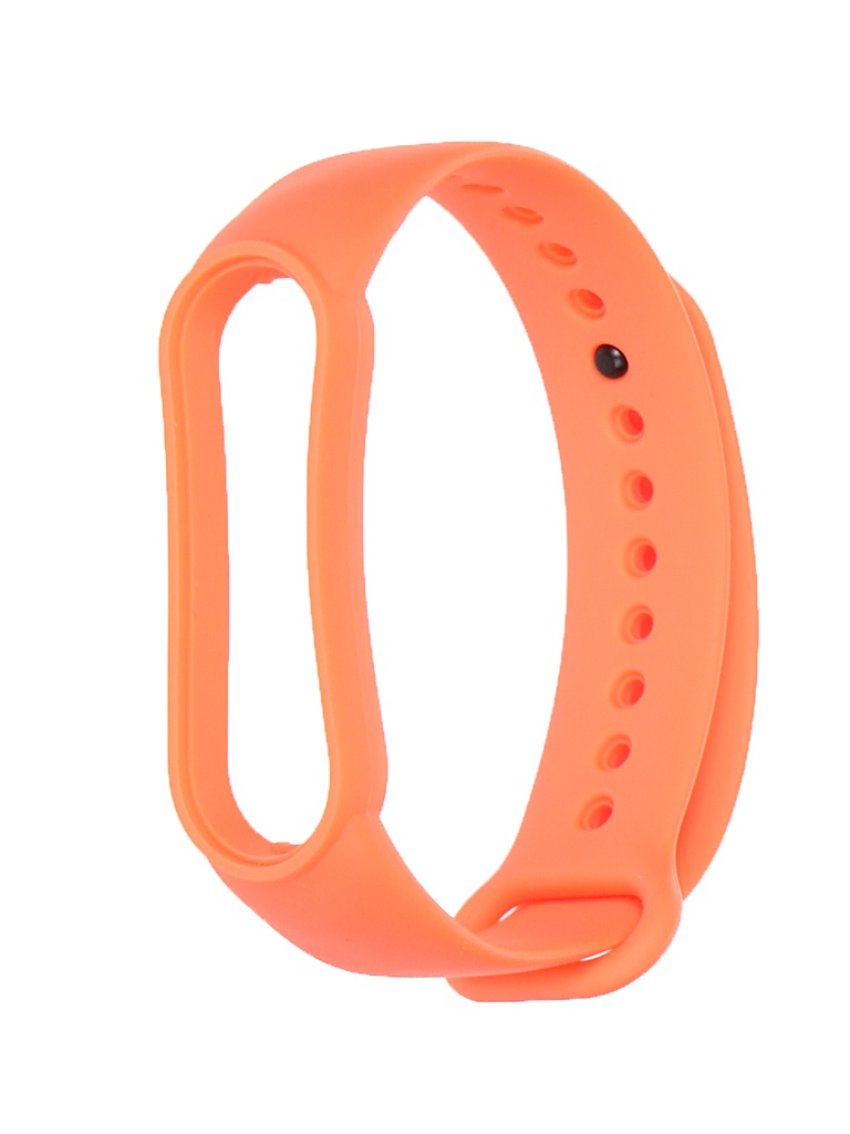 Ремешок Red Line для Xiaomi Mi Band 6 №11 Silicone Orange УТ000025162