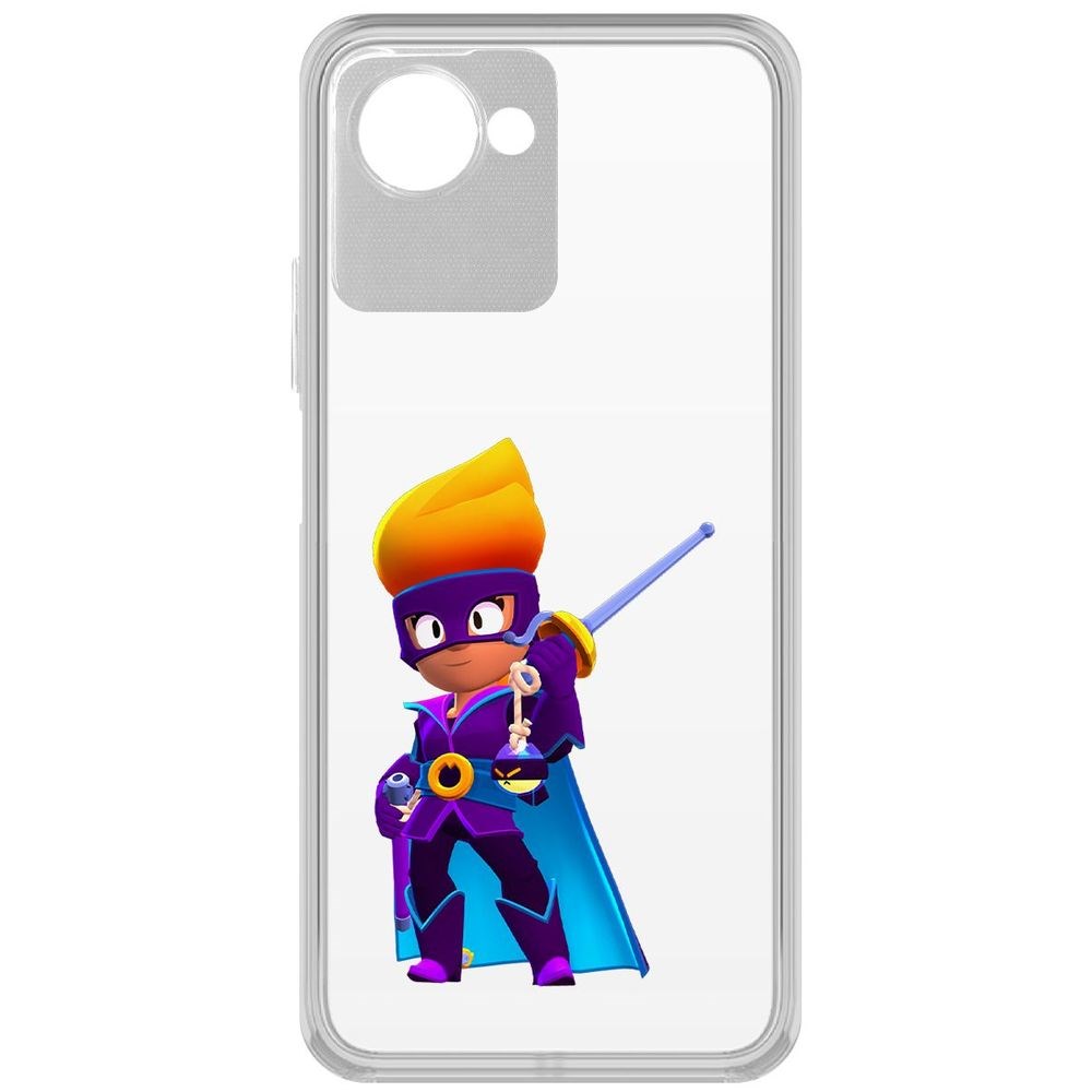 Чехол-накладка Brawl Stars-Амбер де Ла Вега для Realme Narzo 50i Prime