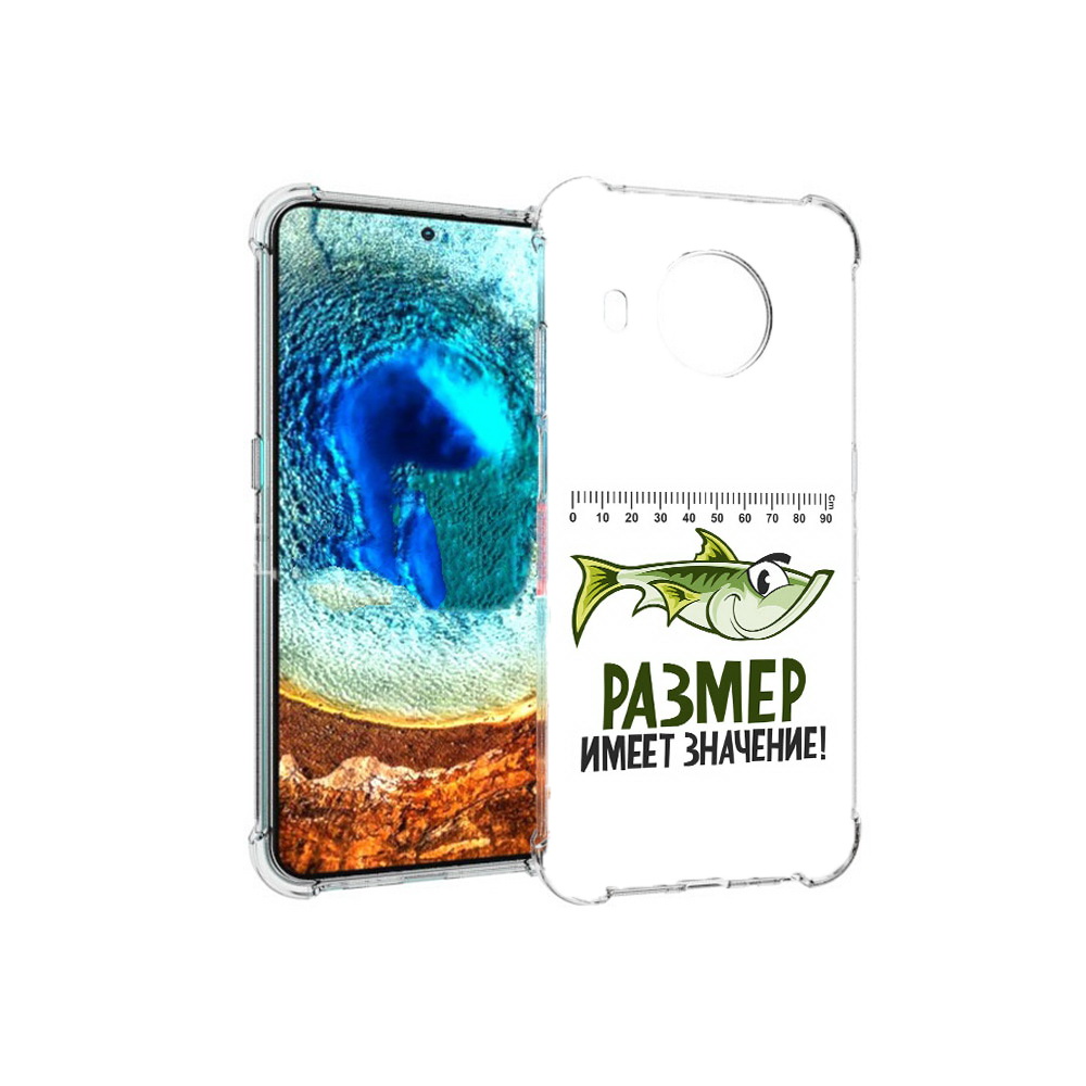 

Чехол MyPads Tocco для Nokia X20 размер не имеет значения (PT159436.101.569), Прозрачный, Tocco