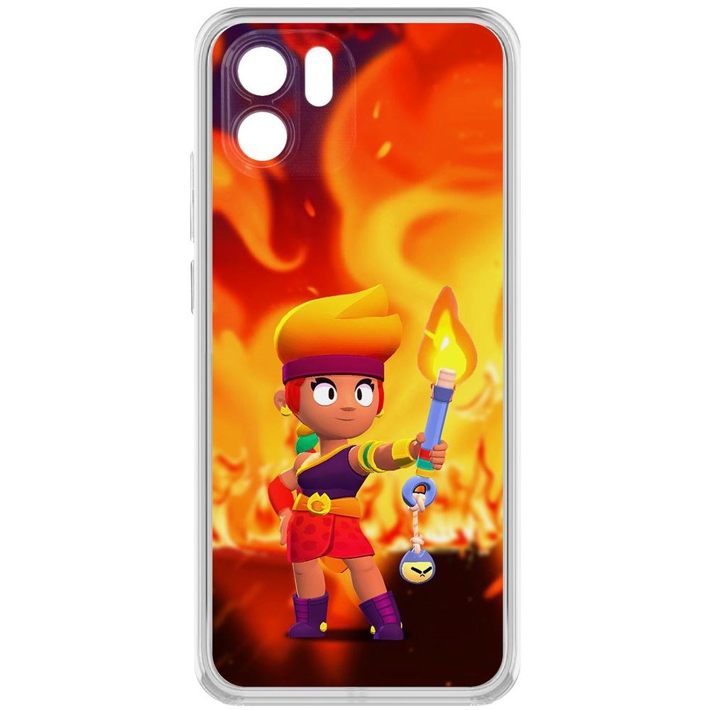 

Чехол-накладка Brawl Stars-Амбер для Xiaomi Redmi A1