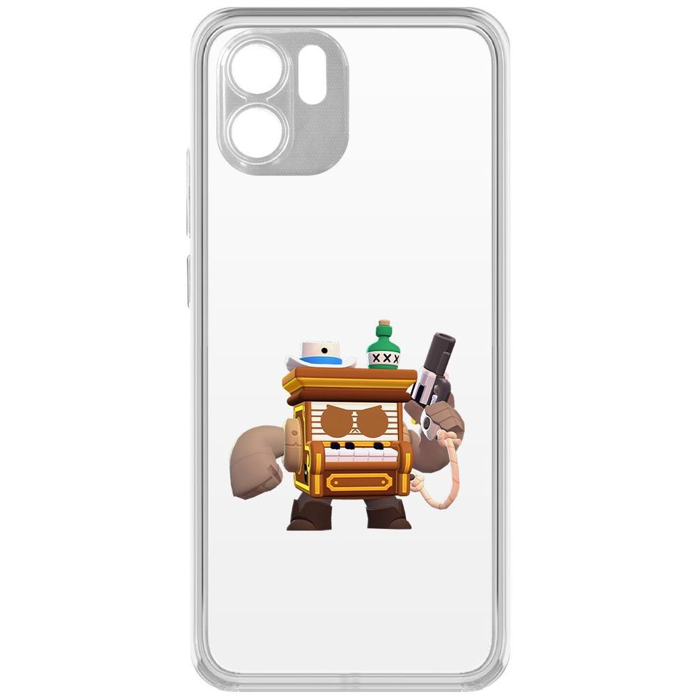 

Чехол-накладка Brawl Stars-8-бит из салуна для Xiaomi Redmi A1