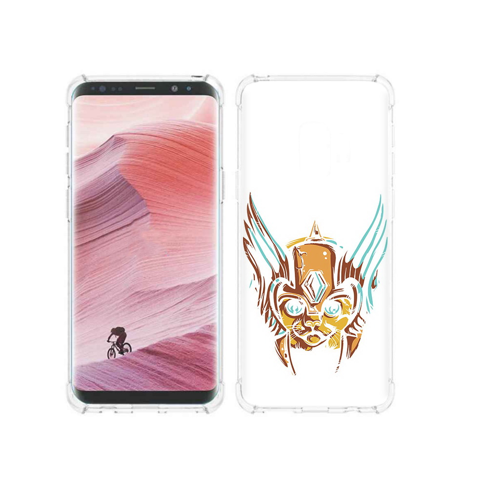 

Чехол MyPads Tocco для Samsung Galaxy S9 тор абстракция (PT101623.567.644), Прозрачный, Tocco