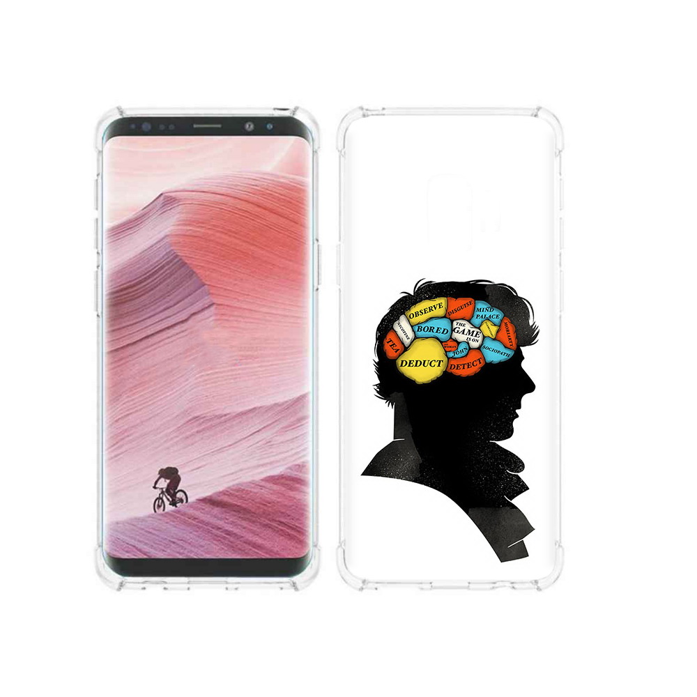 

Чехол MyPads Tocco для Samsung Galaxy S9 темный рисунок (PT101623.567.640), Прозрачный, Tocco