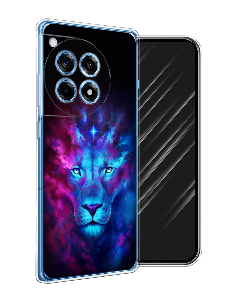 

Чехол Awog на OnePlus 12R "Космический лев", Голубой, 154650-1