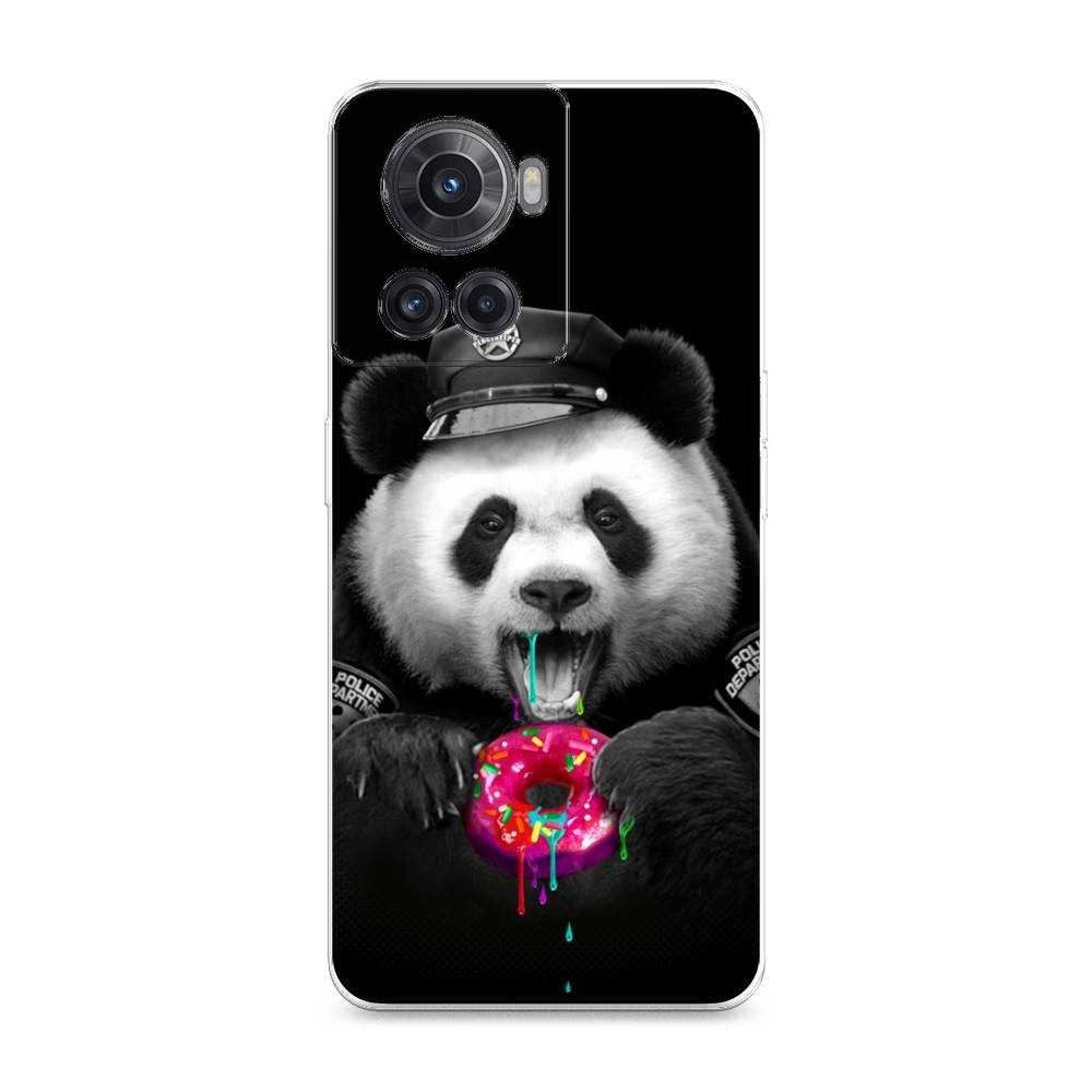 

Чехол Awog на OnePlus Ace / ВанПлас Ace "Панда police", Разноцветный, 153050-2