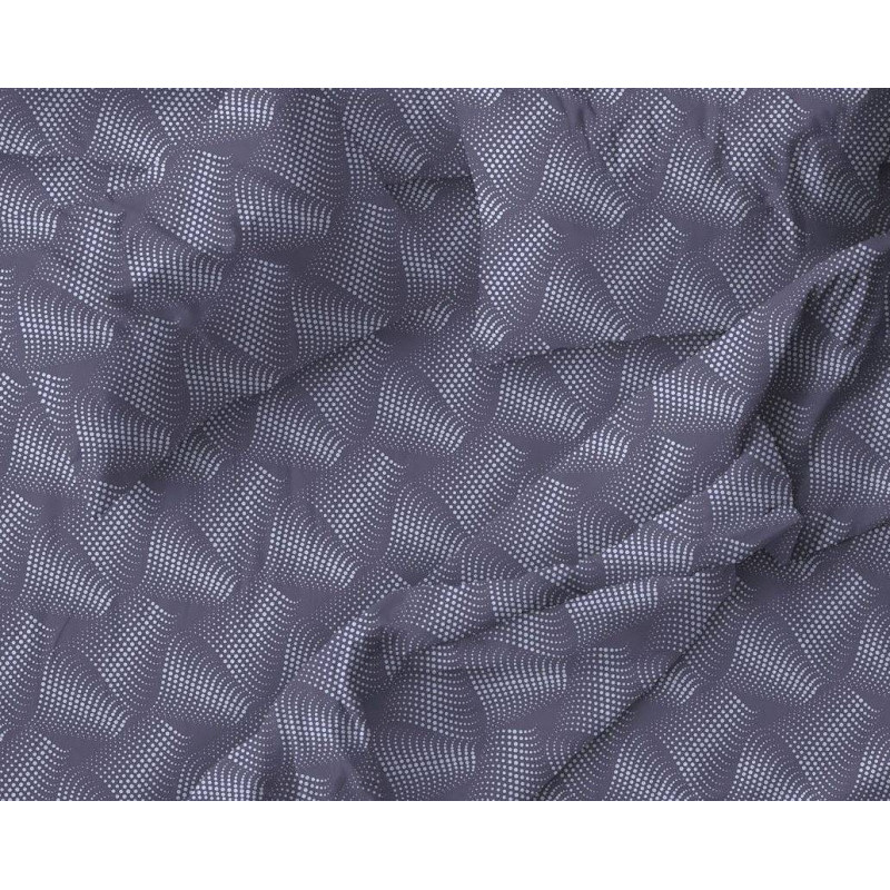 фото Пододеяльник 148х212 см бязь иллюзия сине-фиолетовый ивановотекстиль