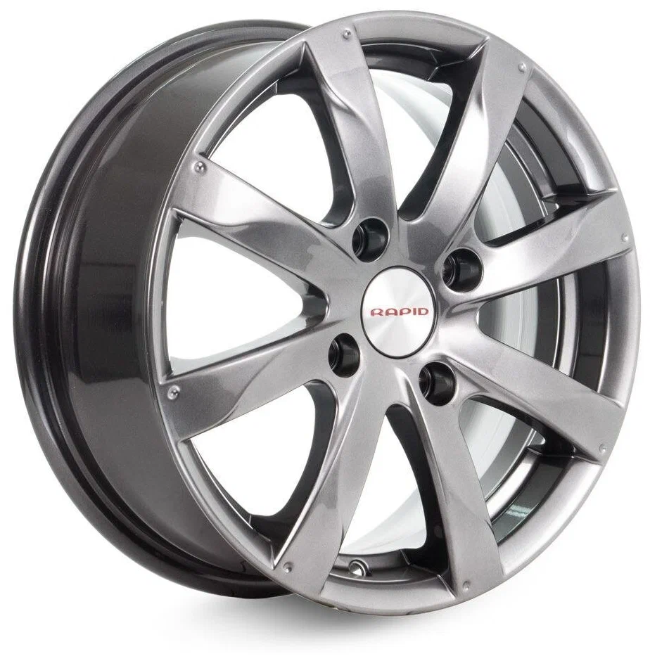 

Колесный диск 6x15/4x100 ET45 D67,1 Джемини (КС617) Дарк платинум, Джемини