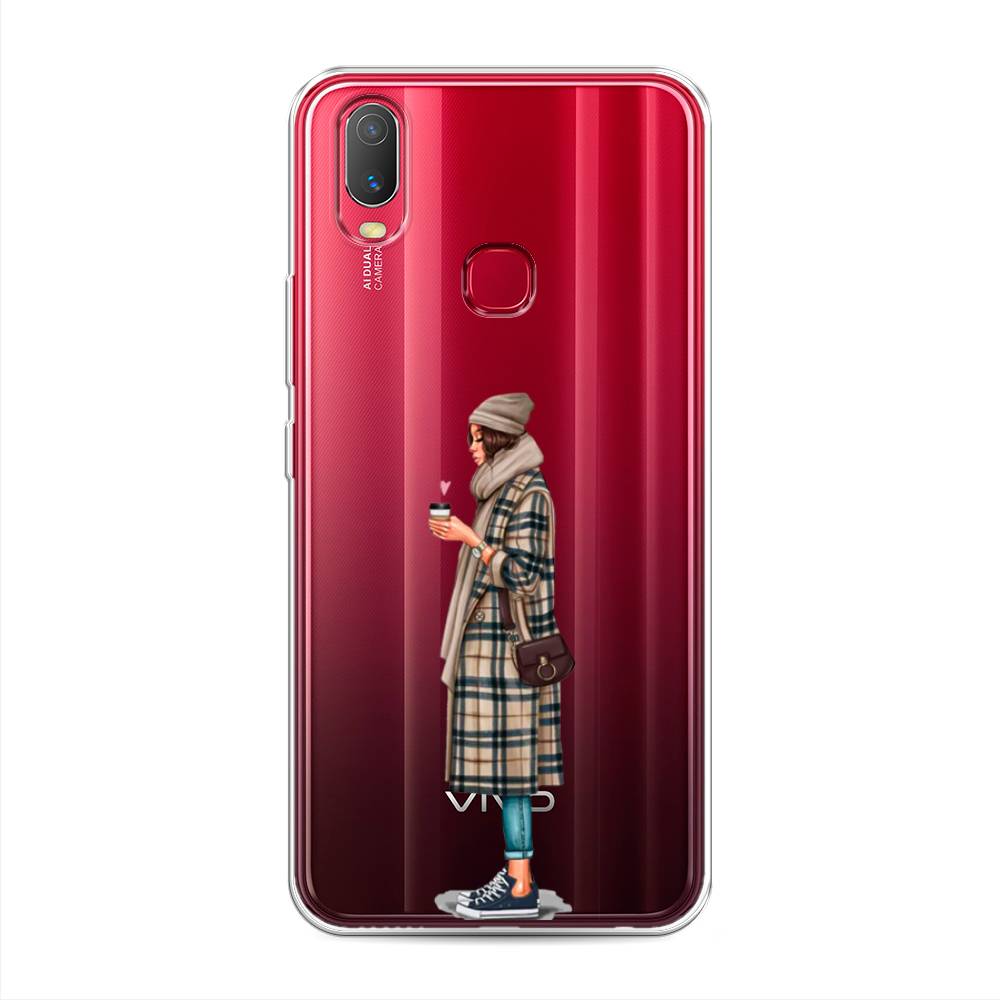 

Чехол на Vivo Y11 "Утренний кофе", Коричневый;бежевый, 261650-6