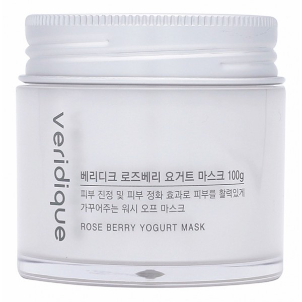 

Маска Veridique питательная восстанавливающая ягодный йогурт rose berry yogurt mask