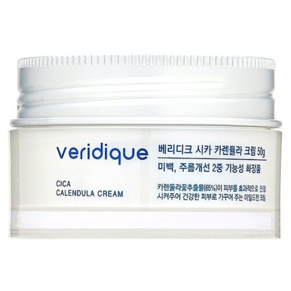 

Крем с экстрактом календулы и центеллы азиатской Veridique cica calendula cream 50 мл