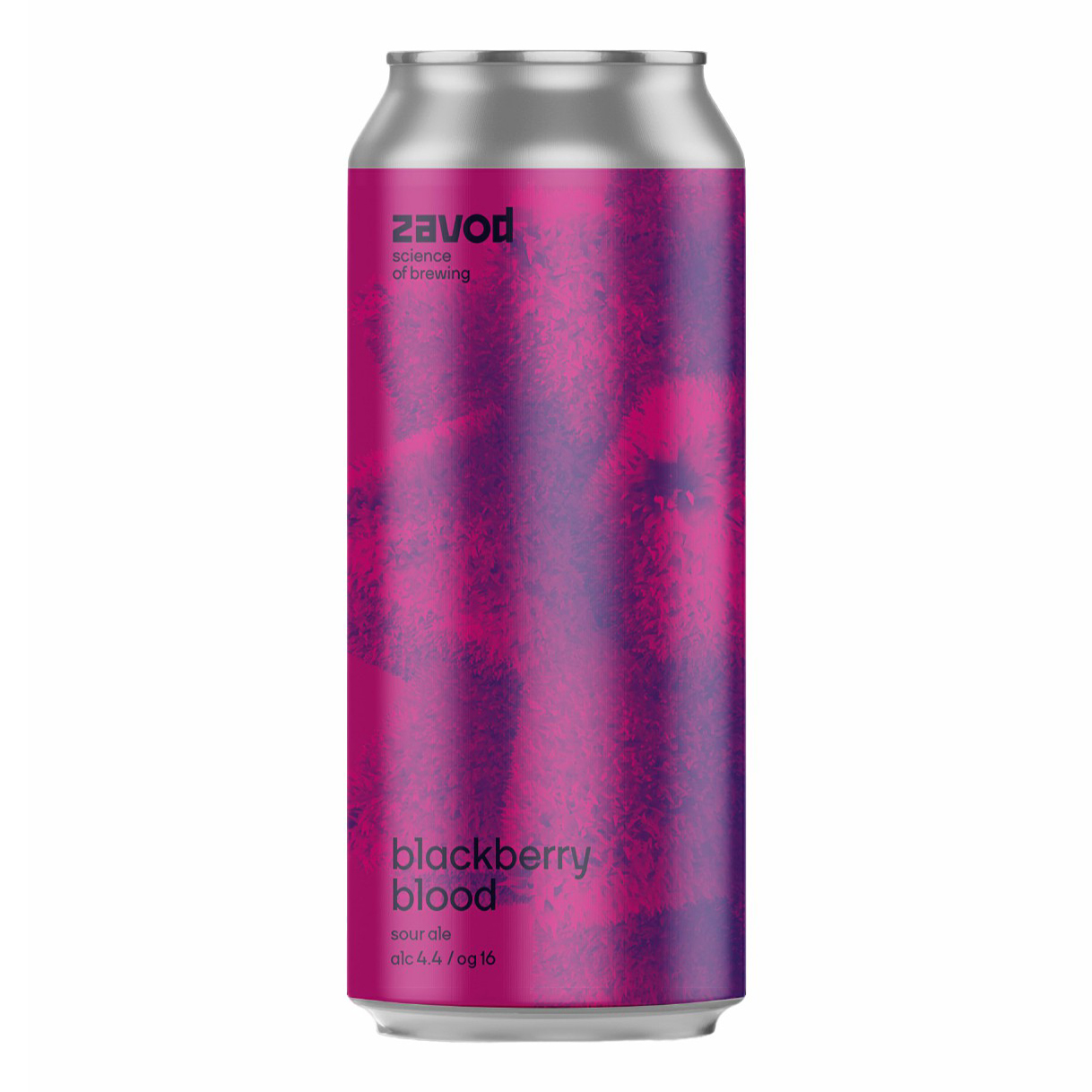 Пиво Zavod Blackberry Blood красное нефильтрованное непастеризованное 4,4% 0,5 л