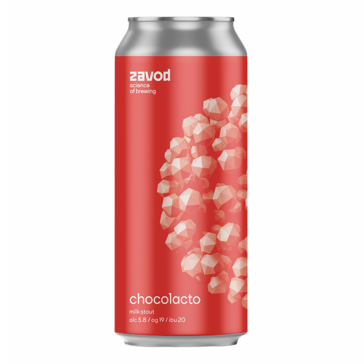 Пиво Zavod Chocolacto темное нефильтрованное непастеризованное 5,8% 0,5 л