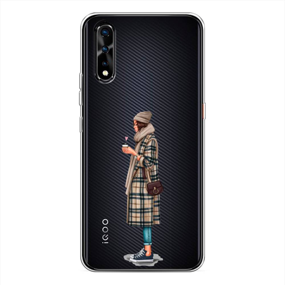 

Чехол на Vivo iQOO Neo "Утренний кофе", Коричневый;бежевый, 261250-6