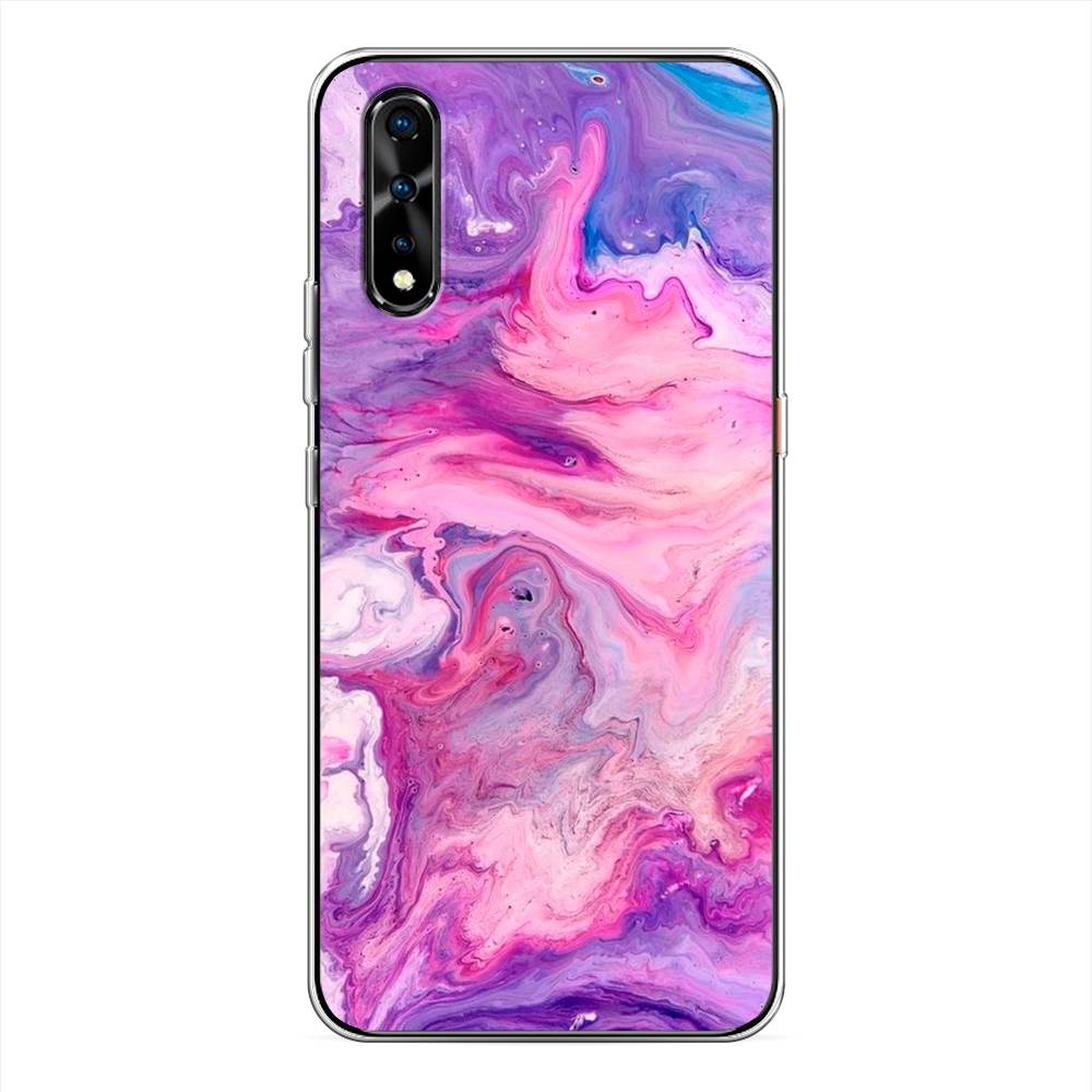 

Чехол на Vivo iQOO Neo "Нежно-розовая абстракция", Розовый, 261250-3