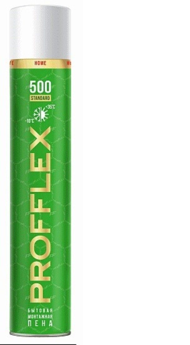 

Пена монтажная PROFFLEX Standart бытовая 750 мл, Белый